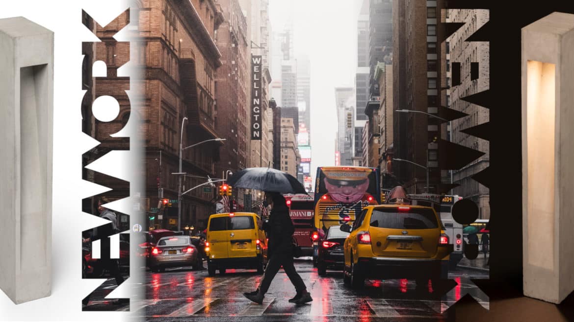 New-York Concrete Bollard